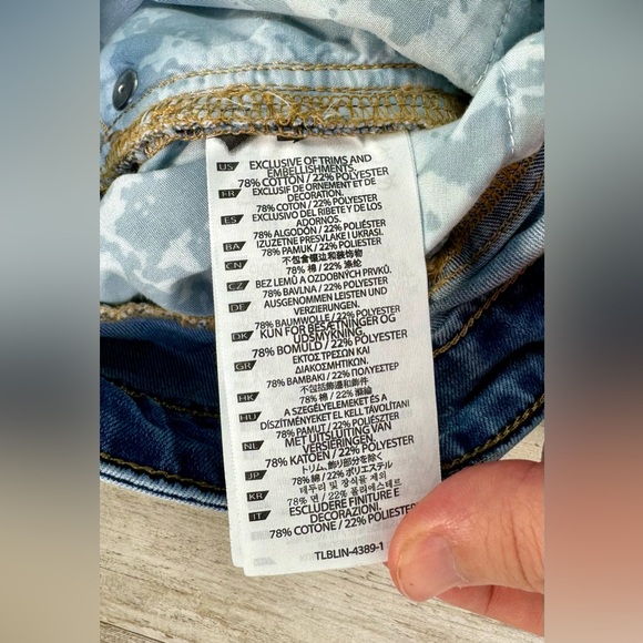 5.11 Tactical Jeans Mens 38x30 Blue Straight Leg Utility Workwear Denim - Picture 6 of 12